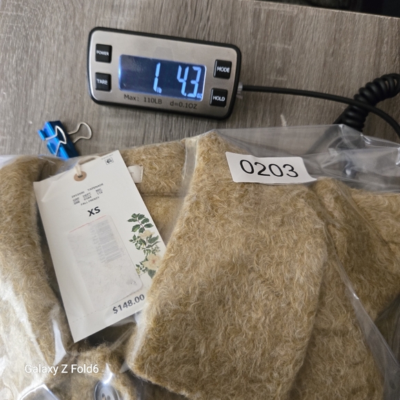 Chelsea & Violet‎ Tan Fringe Jacket Women’s XS 100% Polyester Boho Western NWT - Picture 8 of 8